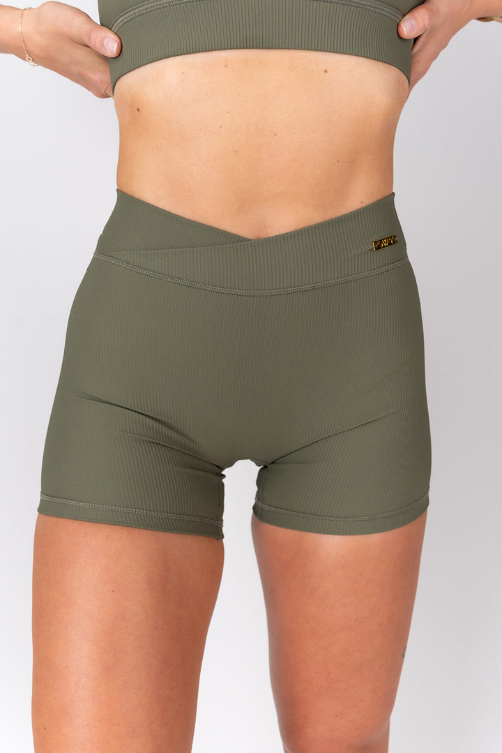 GlamRib V-shape Shorts