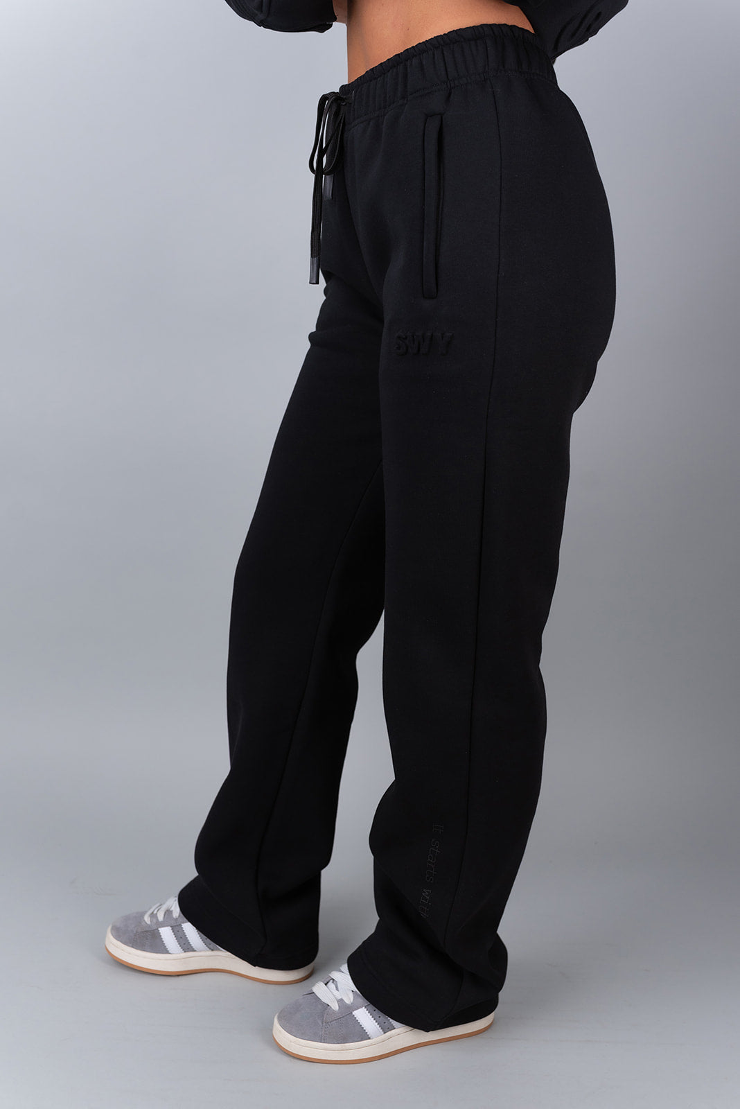 NEW Chalk Wide Sweatpants