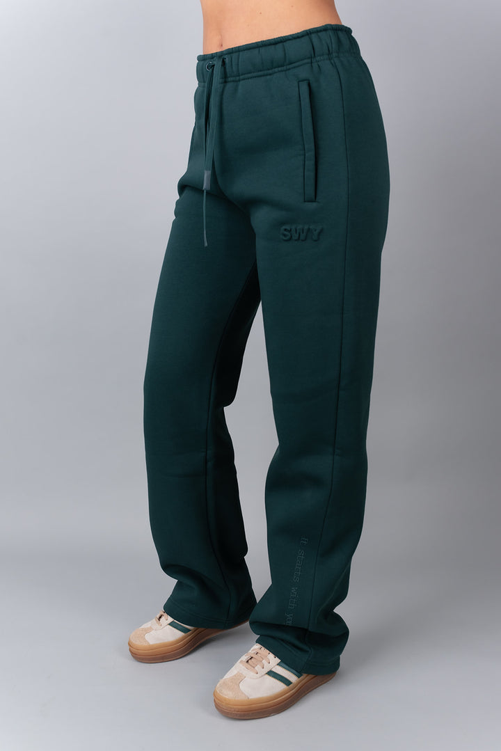 Chalk Wide Sweatpants